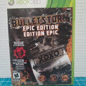 Bulletstorm Epic Edition- Microsoft Xbox 360 CIB Complete Tested Game